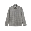 Áo sơ mi nam công sở LADOS-8.183 linen cotton caro nhỏ thanh lịch thấm hút mồ hôi 253.000 VND 2