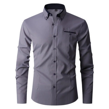 Áo sơ mi nam công sở tay ngắn & dài, thiết kế trang trọng, giá ưu đãi 199.557₫ 4