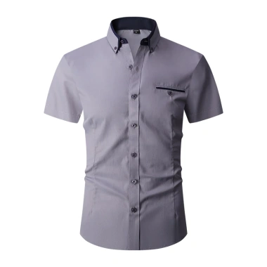 Áo sơ mi nam công sở tay ngắn & dài, thiết kế trang trọng, giá ưu đãi 199.557₫ 5