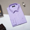Áo Sơ Mi Nam Công Sở Trung Niên Anton Màu Tím Chấm Bi Dài Tay Cotton In Chìm - Giá chỉ 380.000đ