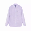 Áo Sơ Mi Nam Công Sở Trung Niên Anton Màu Tím Chấm Bi Dài Tay Cotton In Chìm - Giá chỉ 380.000đ 2