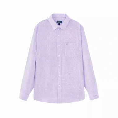 Áo Sơ Mi Nam Công Sở Trung Niên Anton Màu Tím Chấm Bi Dài Tay Cotton In Chìm - Giá chỉ 380.000đ 2 Áo Sơ Mi Nam Công Sở Trung Niên Anton Màu Tím Chấm Bi Dài Tay Cotton In Chìm - Giá chỉ 380.000đ 2
