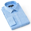 Áo Sơ Mi Nam Công Sở Trung Niên Anton Màu Tím Chấm Bi Dài Tay Cotton In Chìm - Giá chỉ 380.000đ 10