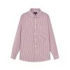 Áo Sơ Mi Nam Công Sở Trung Niên Anton Somianton Dài Tay Kẻ Đỏ Cotton Giá 380k 2
