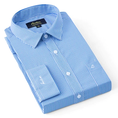 Áo Sơ Mi Nam Công Sở Trung Niên Anton Somianton Dài Tay Kẻ Đỏ Cotton Giá 380k