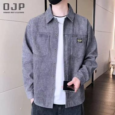 Áo Sơ Mi Nam Corduroy Xuân Thu - Phong cách mới, dạo phố công sở, giá 198.815₫ 5