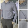 Áo sơ mi nam cotton lụa mát không nhăn, thấm mồ hôi - mẫu mới hè 2.024, chỉ 99k
