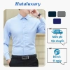 Áo sơ mi nam cotton lụa mịn FATUNO – Form chuẩn công sở, thấm hút tốt, 63.800₫