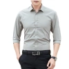 Áo sơ mi nam cotton lụa mịn FATUNO – Form chuẩn công sở, thấm hút tốt, 63.800₫ 6