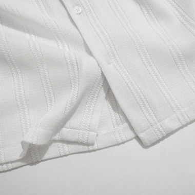 Áo Sơ Mi Nam Cuban Shirt LADOS-8.167 Vải Lưới Cao Cấp, Thoáng Mát, Form Relaxed - Giá 235.000₫