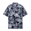 Áo sơ mi nam Cuban tay ngắn họa tiết Floral, lụa chống nhăn, thấm hút - 162.000₫ 2