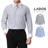 Áo sơ mi nam cufflink kẻ sọc LADOS-18.193 form regular, poplin, cổ button down sang trọng - Giá chỉ 226.000₫