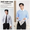 Áo sơ mi nam cufflink kẻ sọc LADOS-18.193 form regular, poplin, cổ button down sang trọng - Giá chỉ 226.000₫ 4