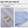 Áo sơ mi nam cufflink kẻ sọc LADOS-18.193 form regular, poplin, cổ button down sang trọng - Giá chỉ 226.000₫ 7