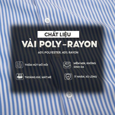 Áo sơ mi nam cufflink kẻ sọc LADOS-18.193 form regular, poplin, cổ button down sang trọng - Giá chỉ 226.000₫ 9