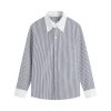 Áo sơ mi nam cufflink kẻ sọc LADOS-18.193 form regular, poplin, cổ button down sang trọng - Giá chỉ 226.000₫ 10