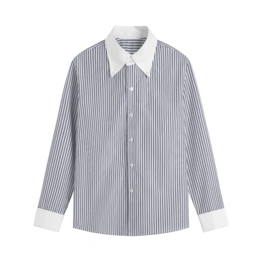 Áo sơ mi nam cufflink kẻ sọc LADOS-18.193 form regular, poplin, cổ button down sang trọng - Giá chỉ 226.000₫ 10