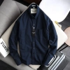 Áo sơ mi nam dài tay AB cao cấp xanh đen vải Oxford The Men Show 230.000 VND