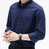 Áo sơ mi nam dài tay cao cấp Trendyman, lụa mềm mịn không nhăn không xù, thấm hút mồ hôi – 130k