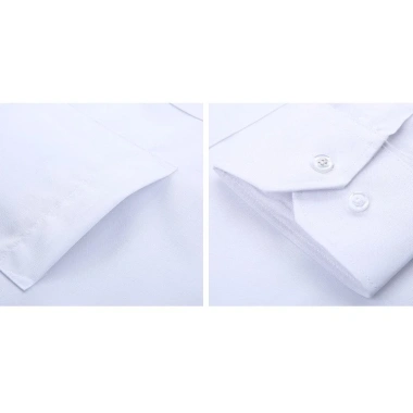 Áo sơ mi nam dài tay cao cấp Trendyman, lụa mềm mịn không nhăn không xù, thấm hút mồ hôi – 130k
