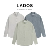 Áo sơ mi nam dài tay cổ trụ LADOS-18.133 xô đũi cao cấp, thoáng mát, chỉ 160k