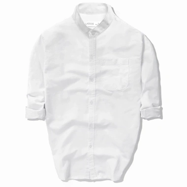 Áo sơ mi nam dài tay cổ trụ LADOS-8.139 chất OXFORD mịn mát, form chuẩn, dễ phối, giá chỉ 209.000 VND