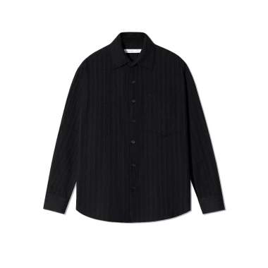 Áo sơ mi nam dài tay cotton thêu túi, basic vintage phong cách Hàn Quốc LADOS-18.156 - 217.000 VND 6