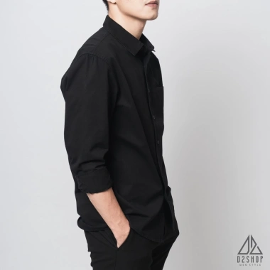 Áo sơ mi nam dài tay D2shop Cotton mềm mịn SM-2.031 - Giá 350.000₫, đường may chắc 4 Áo sơ mi nam dài tay D2shop Cotton mềm mịn SM-2.031 - Giá 350.000₫, đường may chắc 4