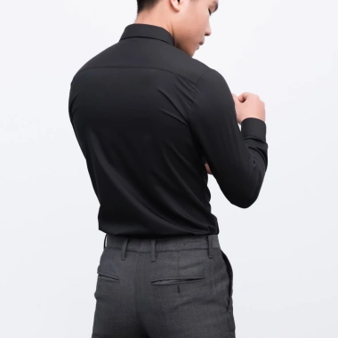 Áo sơ mi nam dài tay form body Hàn Quốc cao cấp chống nhăn, vải lụa Thái đẹp 150k 6 Áo sơ mi nam dài tay form body Hàn Quốc cao cấp chống nhăn, vải lụa Thái đẹp 150k 6
