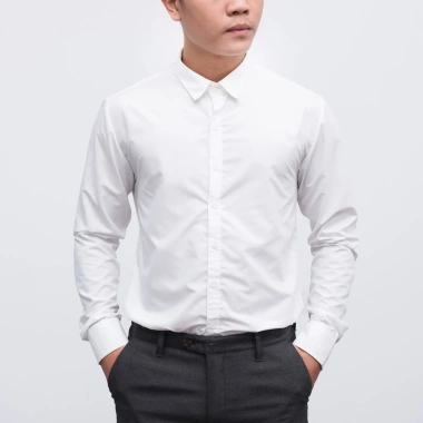 Áo sơ mi nam dài tay form body Hàn Quốc cao cấp chống nhăn, vải lụa Thái đẹp 150k 8 Áo sơ mi nam dài tay form body Hàn Quốc cao cấp chống nhăn, vải lụa Thái đẹp 150k 8