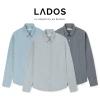 Áo sơ mi nam dài tay kẻ sọc Hàn Quốc LADOS-8.153 - Dày dặn, dễ phối, giá chỉ 215.000₫
