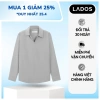 Áo sơ mi nam dài tay không cúc vải lụa chéo không nhăn LADOS-8.122 - Thời trang Hàn Quốc, form trẻ trung, lịch lãm, giá chỉ 144.000đ