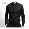 Áo sơ mi nam dài tay không nhăn trắng, body Hàn Quốc, cotton lụa mát, giảm giá 99k 3