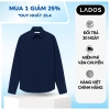 Áo sơ mi nam dài tay LADOS 8.024 OXFORD mịn mát, form chuẩn, túi tiện, giá ưu đãi 219.000 VND