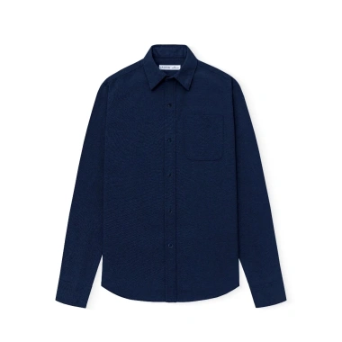 Áo sơ mi nam dài tay LADOS 8.024 OXFORD mịn mát, form chuẩn, túi tiện, giá ưu đãi 219.000 VND