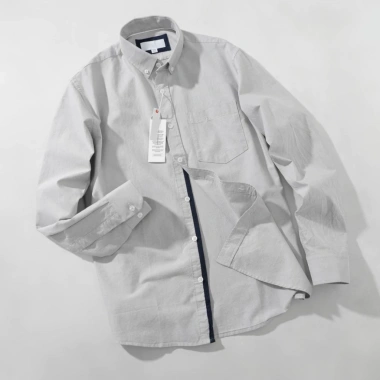 Áo Sơ Mi Nam Dài Tay LCST Oxford Slim-fit Thấm Hút Mồ Hôi - Giá chỉ 357.000đ 5