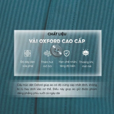 Áo sơ mi nam dài tay sọc vải Oxford cao cấp LADOS-8.126 - Thời trang trẻ trung, có túi, giảm giá 181.000₫