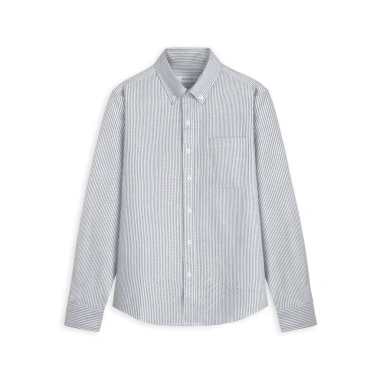 Áo sơ mi nam dài tay sọc vải Oxford cao cấp LADOS-8.126 - Thời trang trẻ trung, có túi, giảm giá 181.000₫
