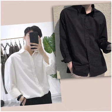 Áo sơ mi nam dài tay trắng công sở cotton mịn cao cấp, giá 119.000đ