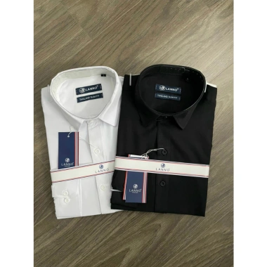 Áo sơ mi nam dài tay trắng công sở cotton mịn cao cấp, giá 119.000đ