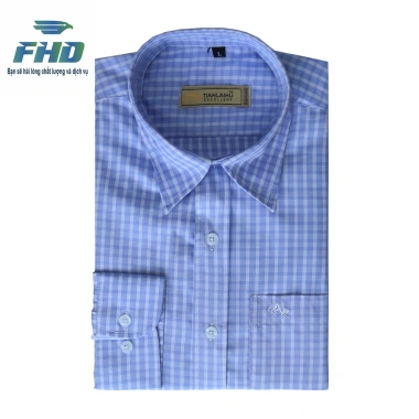 Áo sơ mi nam dài tay vải kẻ, kiểu đóng hộp, mềm mát thấm hút mồ hôi - FHDA005_3 135k 4 Áo sơ mi nam dài tay vải kẻ, kiểu đóng hộp, mềm mát thấm hút mồ hôi - FHDA005_3 135k 4