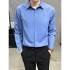 Áo sơ mi nam dài tay vải lụa, phom vừa người, tôn dáng, giá ưu đãi 120.000₫ 4