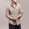 Áo sơ mi nam dài tay vải xô đũi LADOS-18.136 phong cách Hàn Quốc, giá 160.000₫ 2