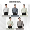 Áo sơ mi nam dài tay vải xô đũi LADOS-18.136 phong cách Hàn Quốc, giá 160.000₫ 6