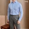 Áo sơ mi nam formal cotton chuẩn The D, size M‑XL, màu xanh, giá 499.000₫ 6