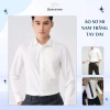 Áo sơ mi nam Hàn Quốc slimfit cotton lụa không nhăn không xù tay dài - Giá 159.200₫