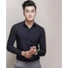 Áo sơ mi nam Hàn Quốc slimfit cotton lụa không nhăn không xù tay dài - Giá 159.200₫ 8
