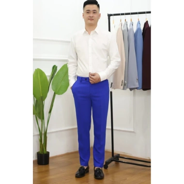Áo sơ mi nam Hàn Quốc slimfit cotton lụa không nhăn không xù tay dài - Giá 159.200₫ 9 Áo sơ mi nam Hàn Quốc slimfit cotton lụa không nhăn không xù tay dài - Giá 159.200₫ 9