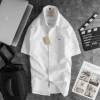Áo sơ mi nam Hollister ngắn tay vải Oxford trắng - Giá chỉ 230.000, chất cao cấp