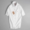 Áo sơ mi nam Hollister tay ngắn vải Oxford trắng - Giá 230.000đ, chuẩn soái ca